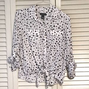 Women’s Polka Dot Blouse